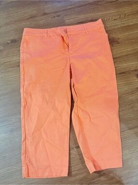 St. John's Bay Orange Capris